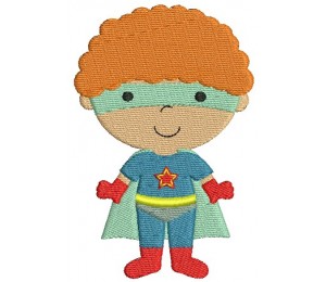 Stickdatei - Kleiner Superheld 3